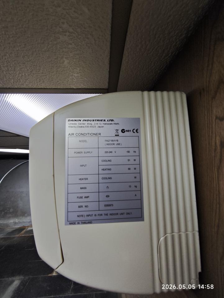 冷氣安裝工作照片