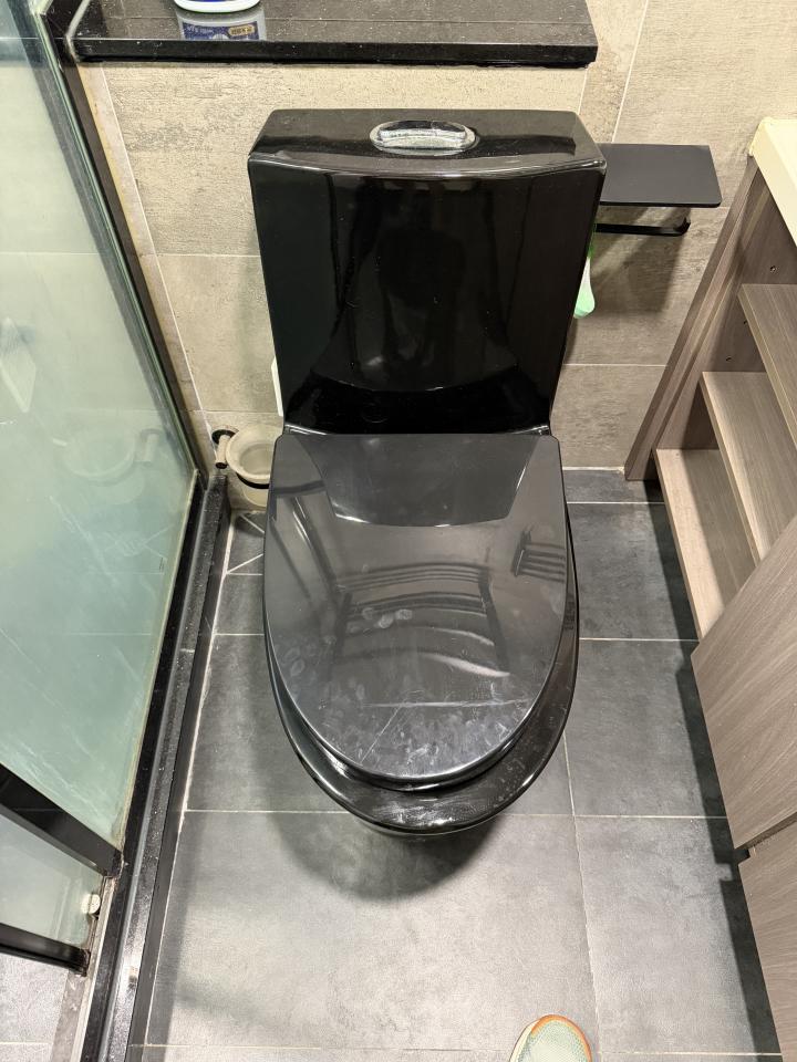馬桶安裝工作照片