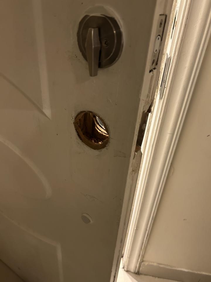 Wooden Door Install & Repair Job photo