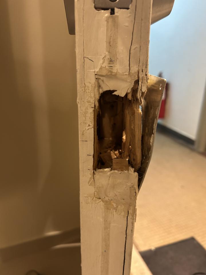 Wooden Door Install & Repair Job photo