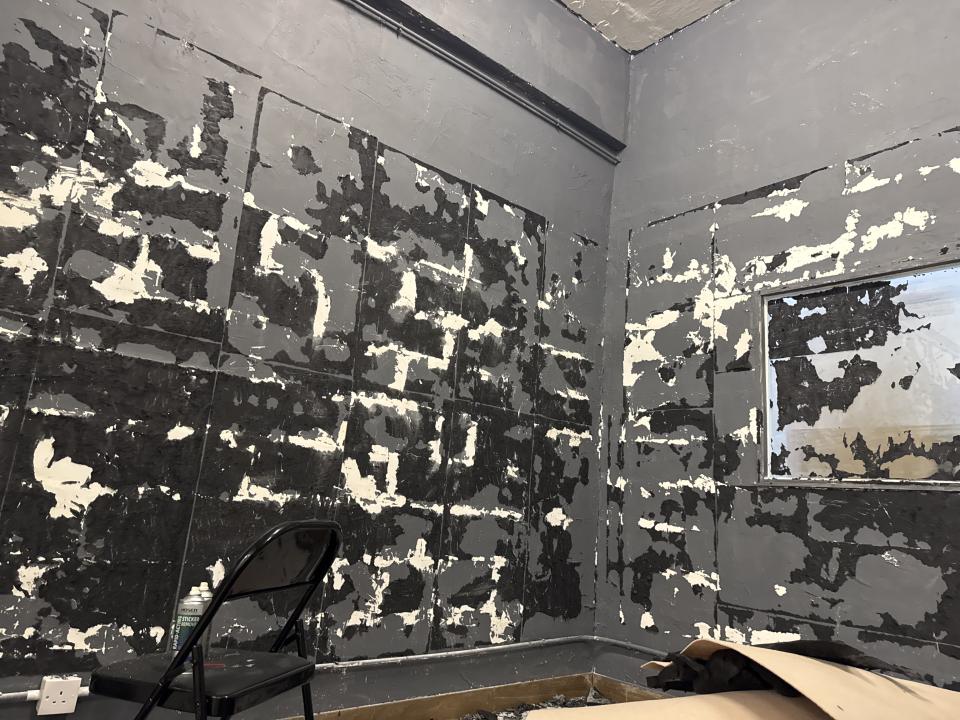 油漆工程工作照片