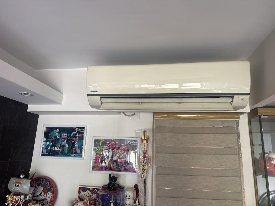 冷氣維修工作照片