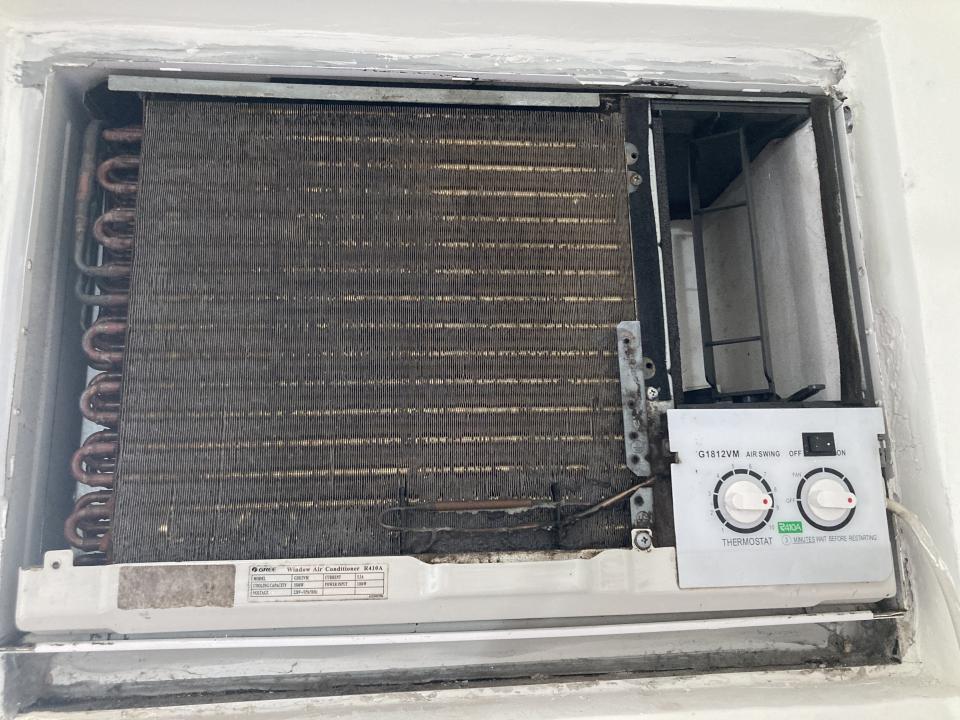 洗冷氣工作照片