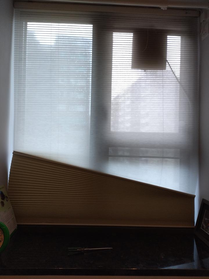 百葉簾工作照片