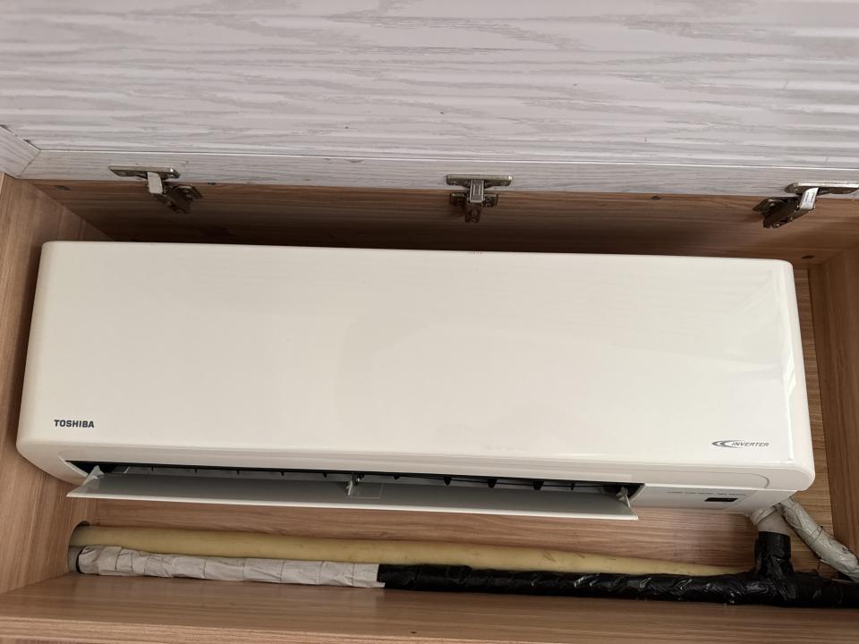 冷氣維修工作照片