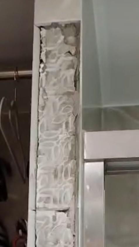 磁磚維修工作照片