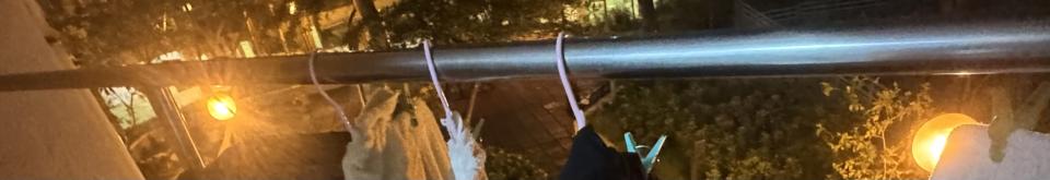 晾衫架安裝工作照片