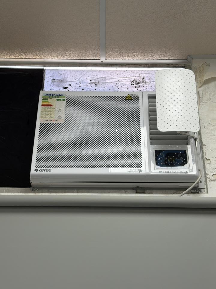 洗冷氣工作照片