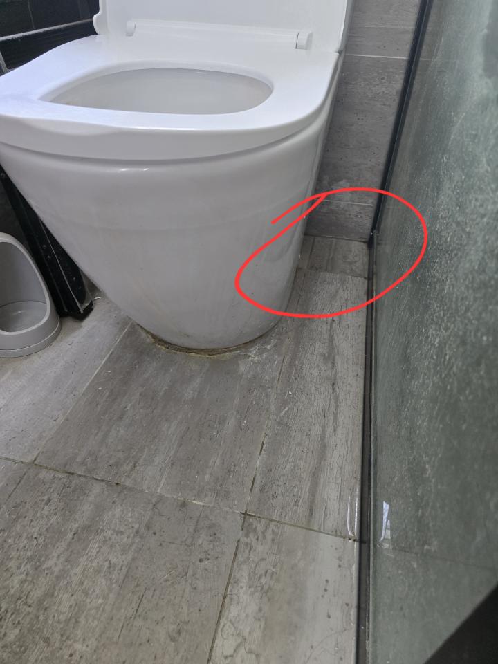 馬桶安裝工作照片
