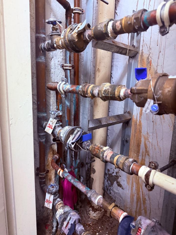 漏水維修工作照片
