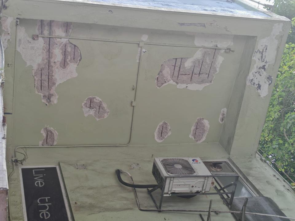 Outside Wall RepairJob photo