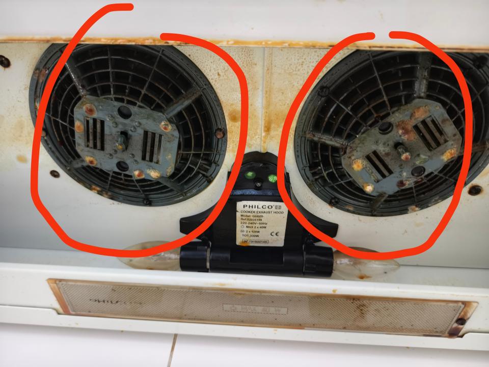 抽油煙機清洗工作照片
