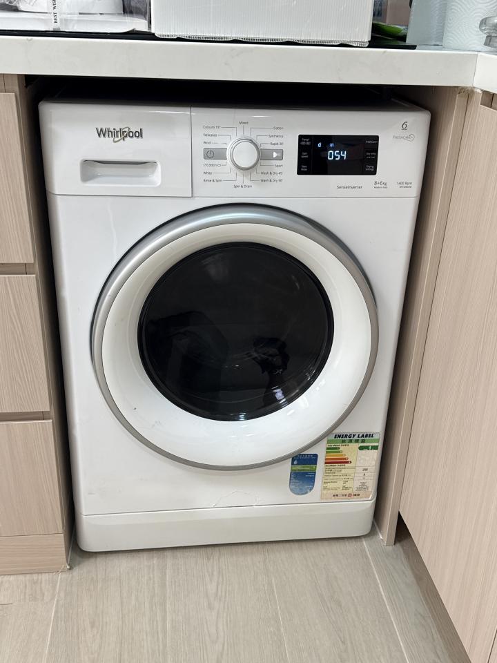 洗衣機清洗工作照片