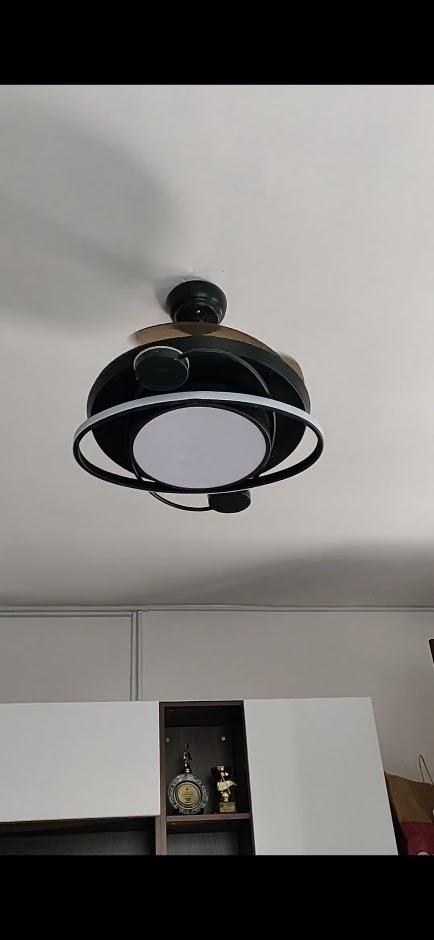 燈飾安裝工作照片