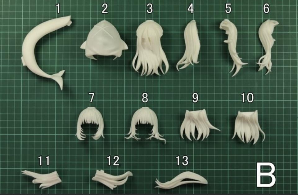 模型代工工作照片
