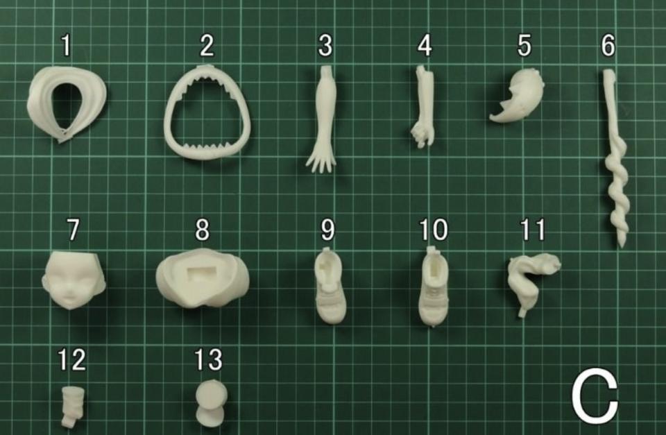 模型代工工作照片