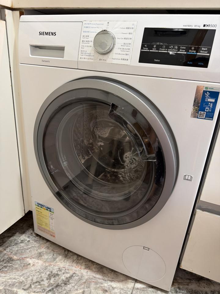 洗衣機清洗工作照片