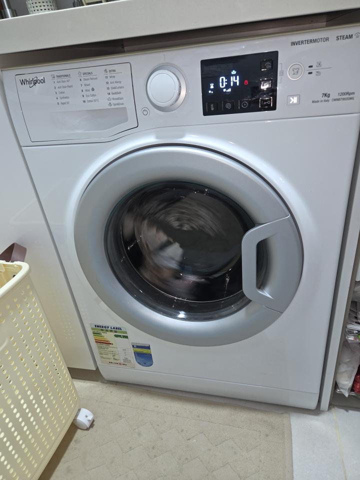 洗衣機清洗工作照片