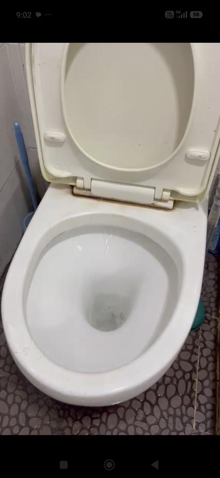 馬桶安裝工作照片