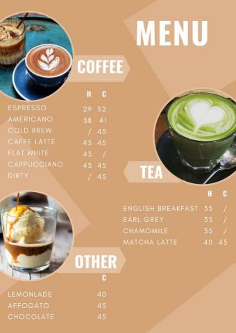 Mrs. Hui - cafe menu
玩味風較重, 多一點創意。