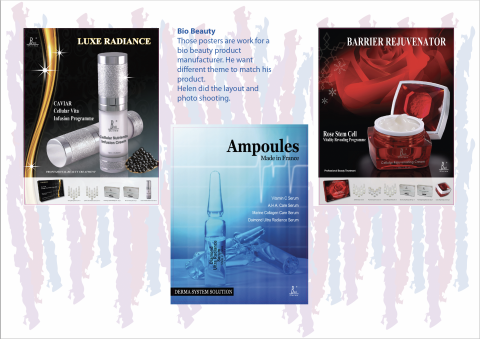  Helen Chan - Poster:
Design/ Photo Shooting/ Typesetting:
HKD:800