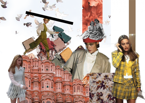 blue lee - mood board vintage