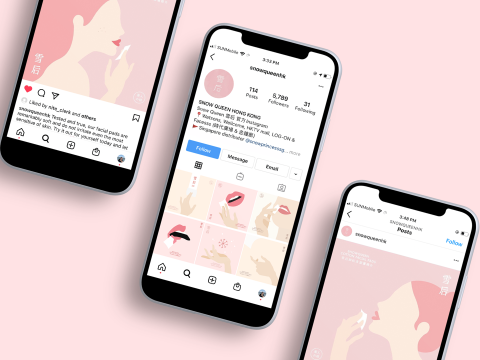 Suli - #Snow Queen #Social media post