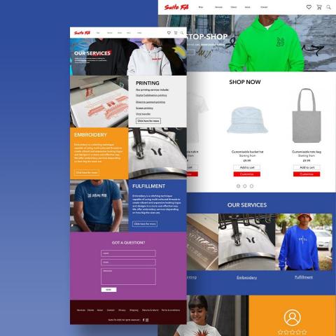 Midori Studio - Suite FA printing factory website