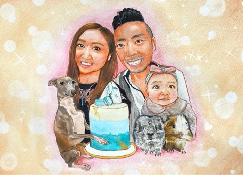 Stacey Lo - 客製化人像畫