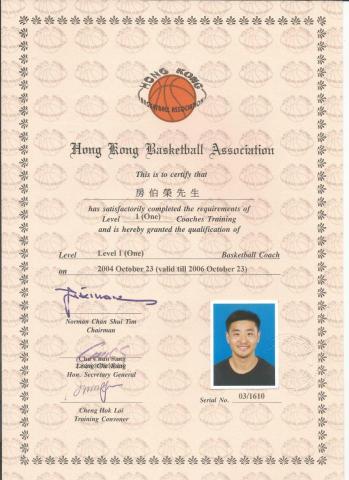 FONG PAK WING (joe sir) -  FONG PAK WING (joe sir) -