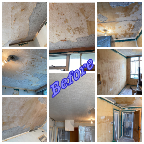 林師傅-油漆牆紙師傅 - 牆紙轉油漆-全屋剷底批灰油乳膠漆