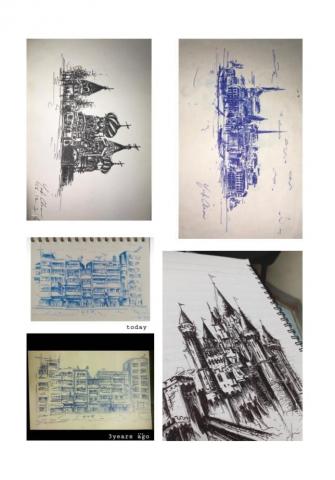 Yuki Chan - #建築物速寫 Yuki Chan - #建築物速寫