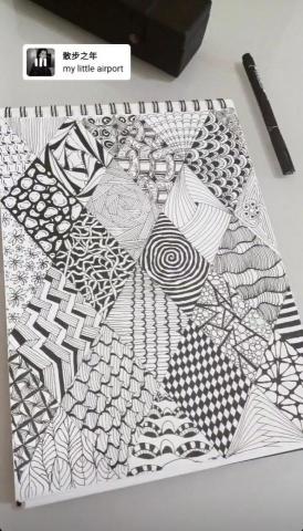 Yuki Chan - #禪繞畫 Yuki Chan - #禪繞畫