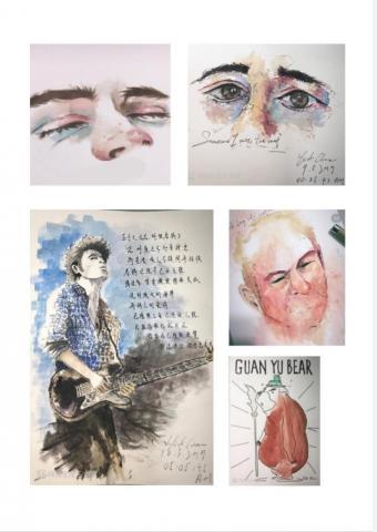 Yuki Chan - #人像水彩 Yuki Chan - #人像水彩