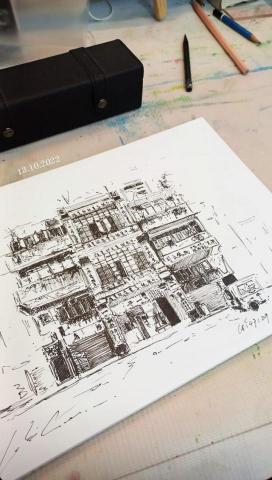 Yuki Chan - #建築物速寫 Yuki Chan - #建築物速寫