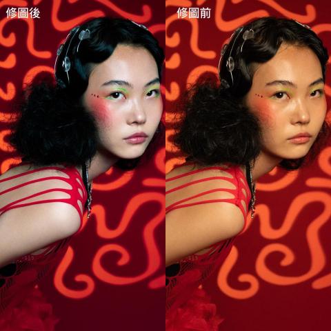 PP  - 人像和背景精修，圖片調色