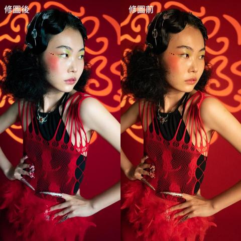 PP  - 人像和背景精修，圖片調色