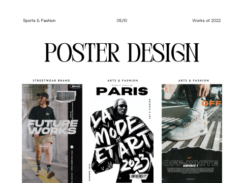 Unico - Street Fashion Poster Design Unico - Street Fashion Poster Design