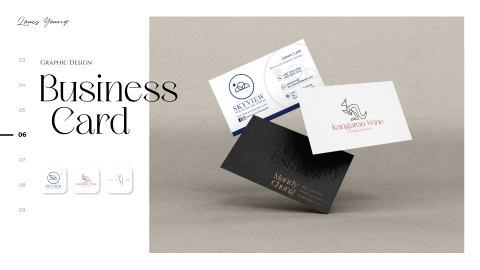 Louis yeung - Business Card Design