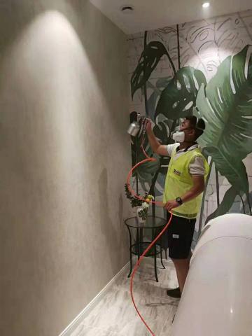 Dash Technology Limited - 為新上油漆牆身噴上 JP-ECO 除甲醛液 Dash Technology Limited - 為新上油漆牆身噴上 JP-ECO 除甲醛液