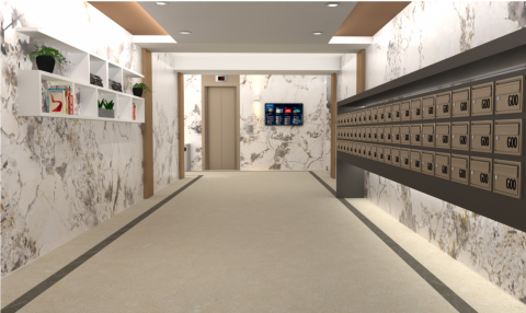 Ceci Yau - lobby design