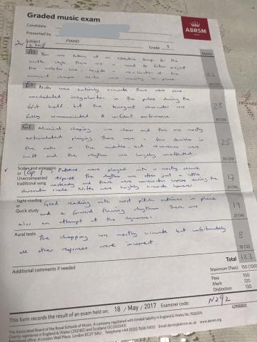 Miss yu - 學生考試成績 Miss yu - 學生考試成績