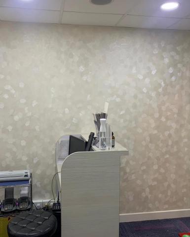 煌城裝修工程公司 - 美容中心牆紙翻新工程