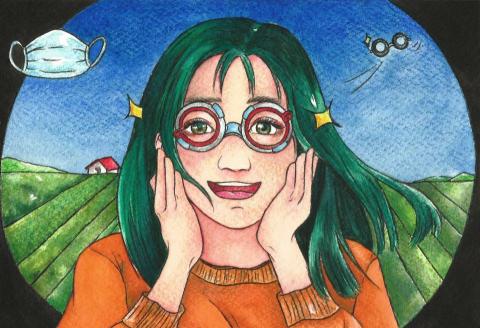 Daisy Kwong - Postcard design
(Hand-drawing)