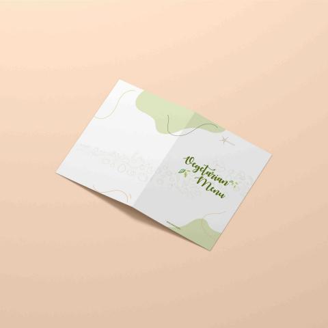 Julia Wong - Menu cover design Julia Wong - Menu cover design