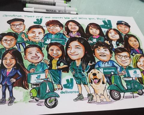 Q.Comic似顏漫畫人像繪 - 越畫越傷心  明明係過客別過問
明明知道今晚無得瞓  會有更親厚質感
葉問要上身  連環畫呀畫呀沒過份 
明明知道張凳不再平穩 何必要瞌眼瞓