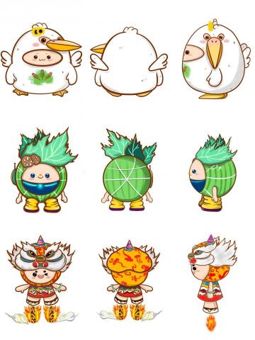 Ka ying - 粵港澳南沙吉祥物設計比賽100強作品 Ka ying - 粵港澳南沙吉祥物設計比賽100強作品