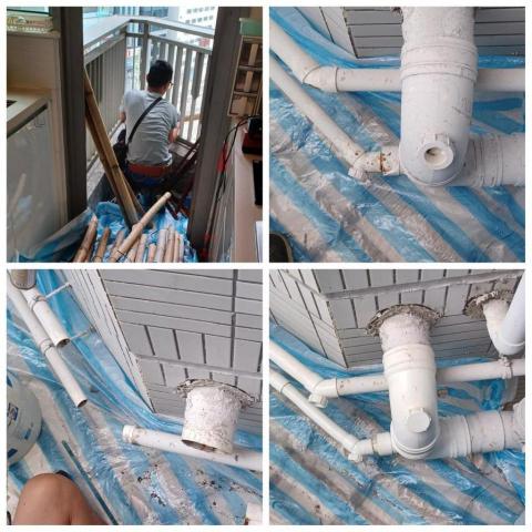 wing8 decoration company  - 環宇海灣外牆水喉維修連申報屋宇署