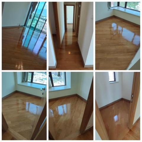 wing8 decoration company  - 尚豪庭地板打磨油水晶