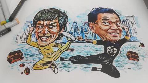 Q.Comic 似顏卡通人像繪畫 - 